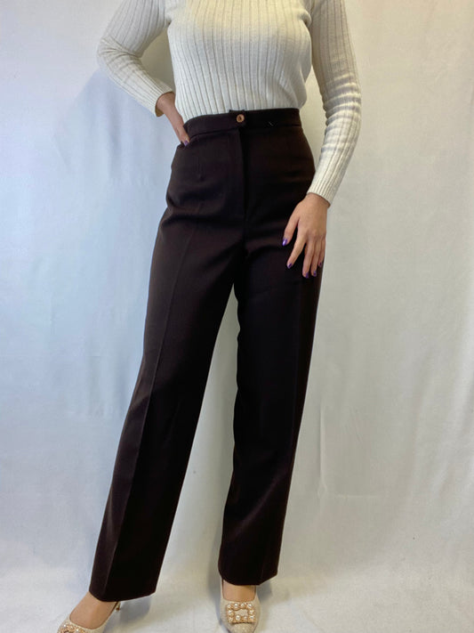 Pantalone classico marrone - TG. 50