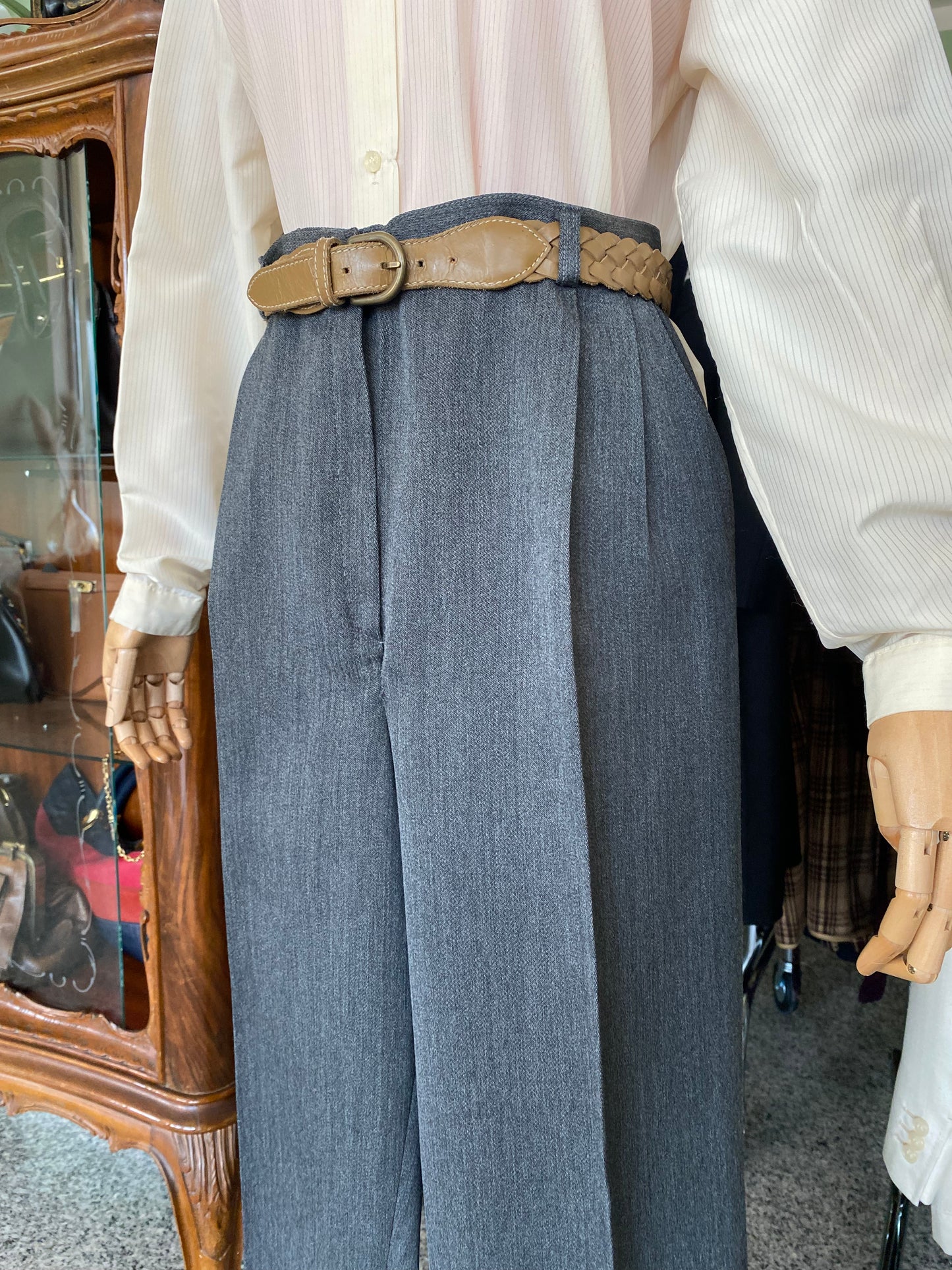 Pantaloni classici grigi - TG. 46