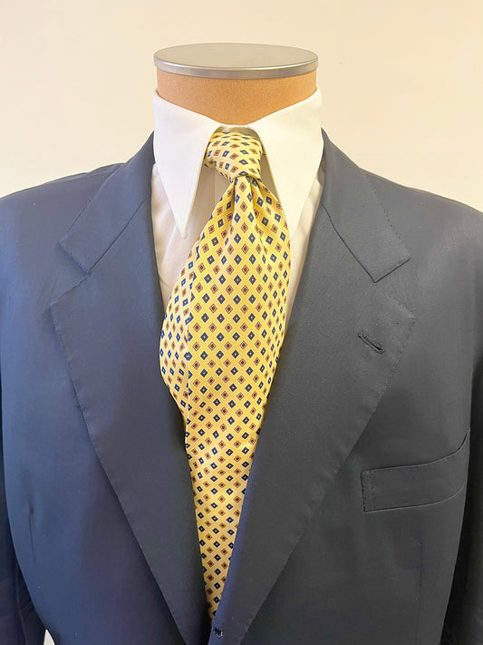Cravatta anni ‘80 gialla