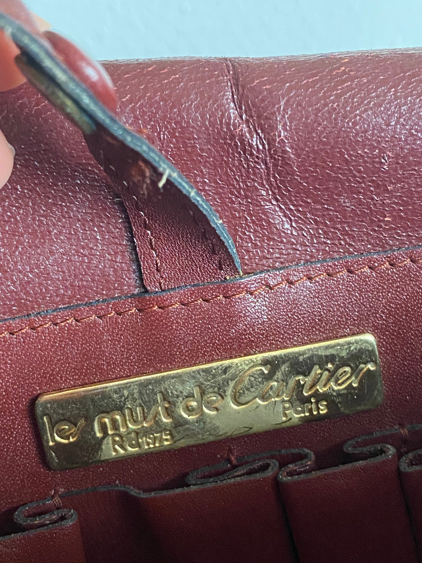 Borsa anni ‘80 Cartier