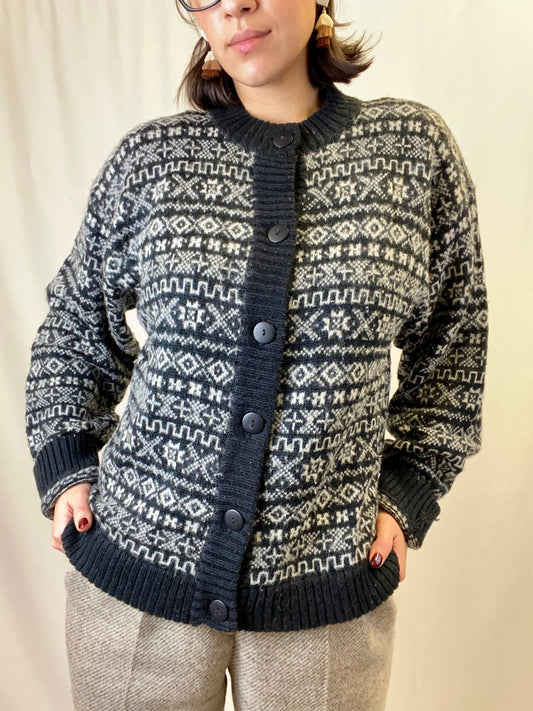 Cardigan fiocchi di neve ❄️ - TG. 44/46