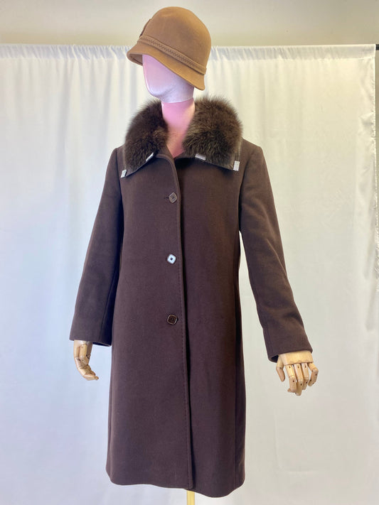Cappotto classico marrone - TG. 44