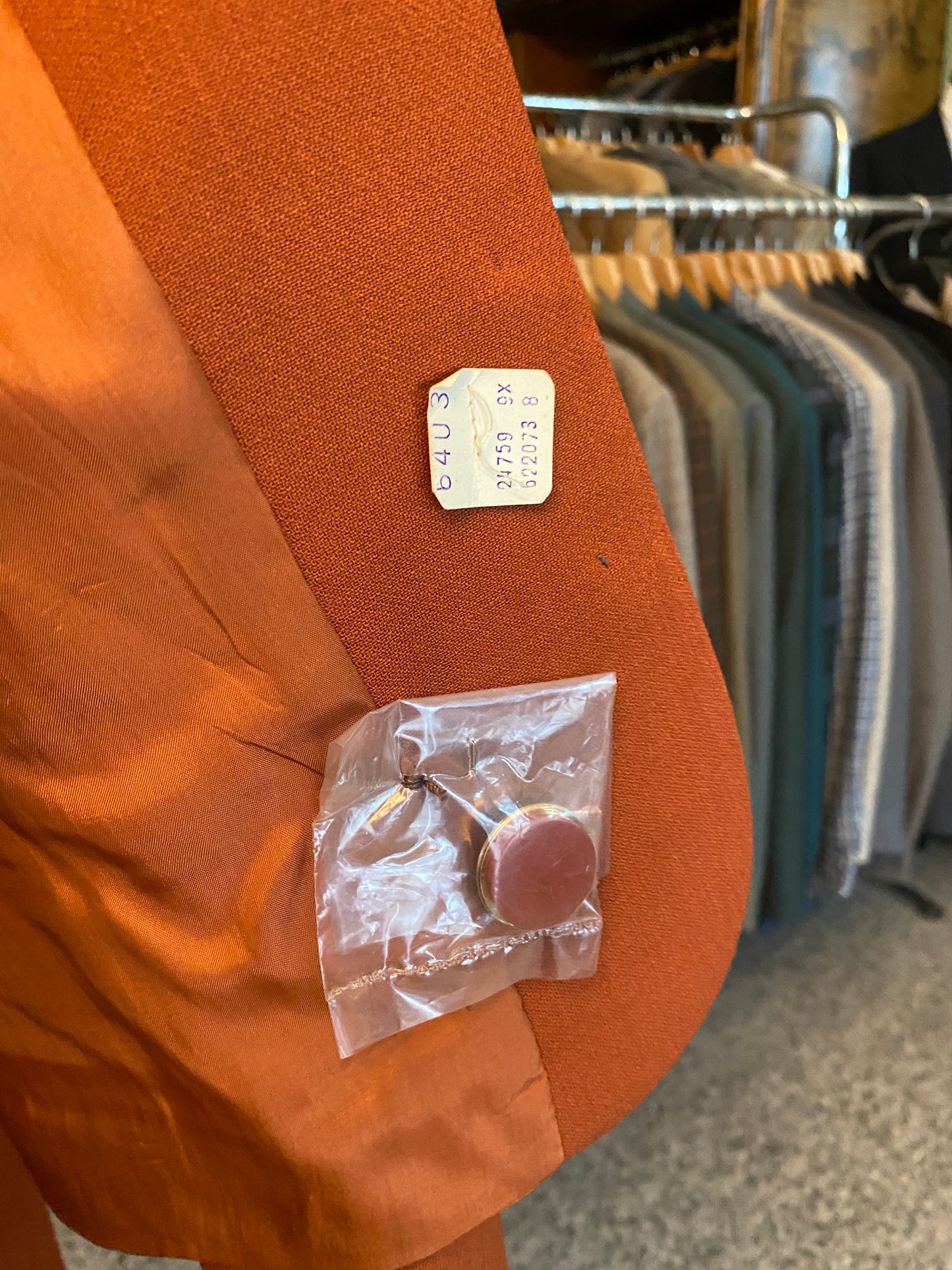 Tailleur anni ‘70 giacca + abito - TG. 40/42/44
