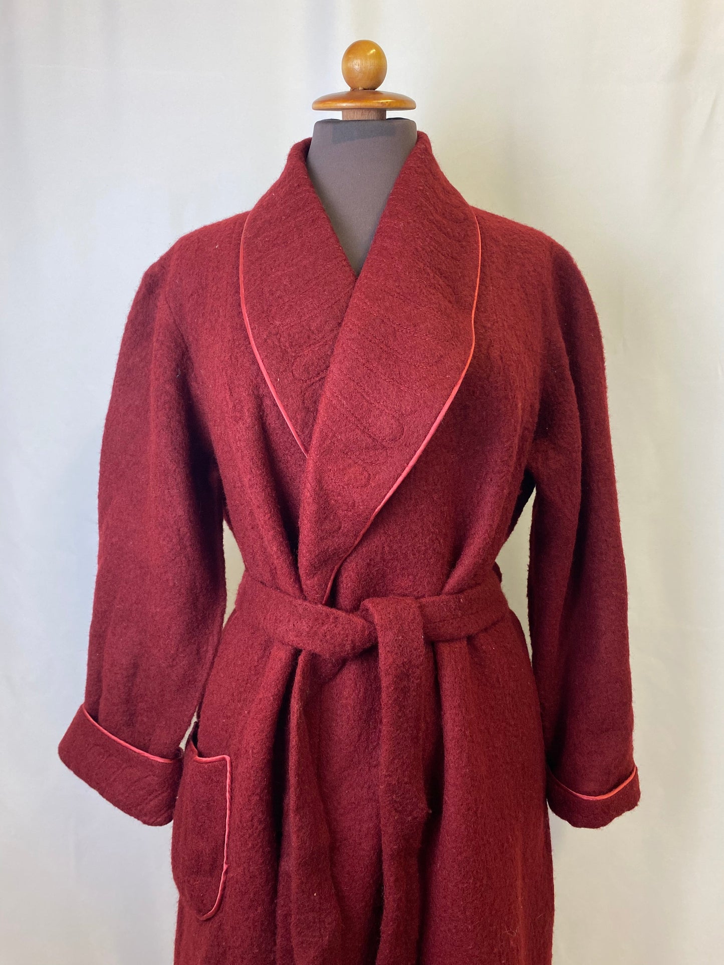 Vestaglia di lana rossa - TG. 40/42