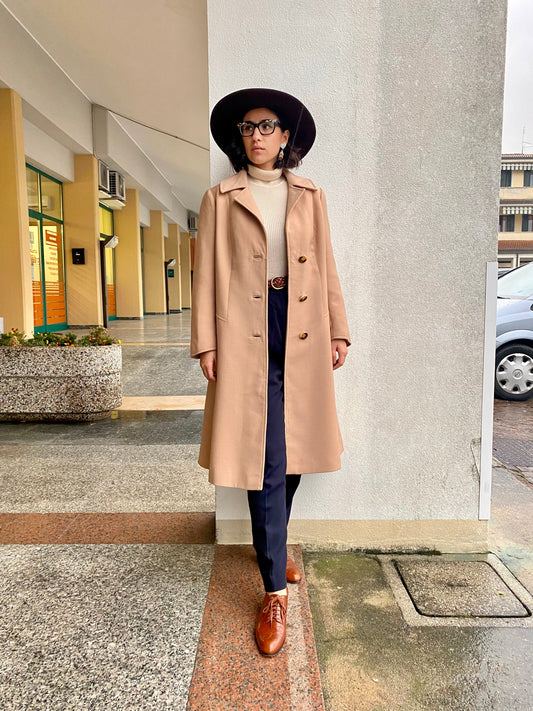 Cappotto anni ‘60 beige - TG. 40/42