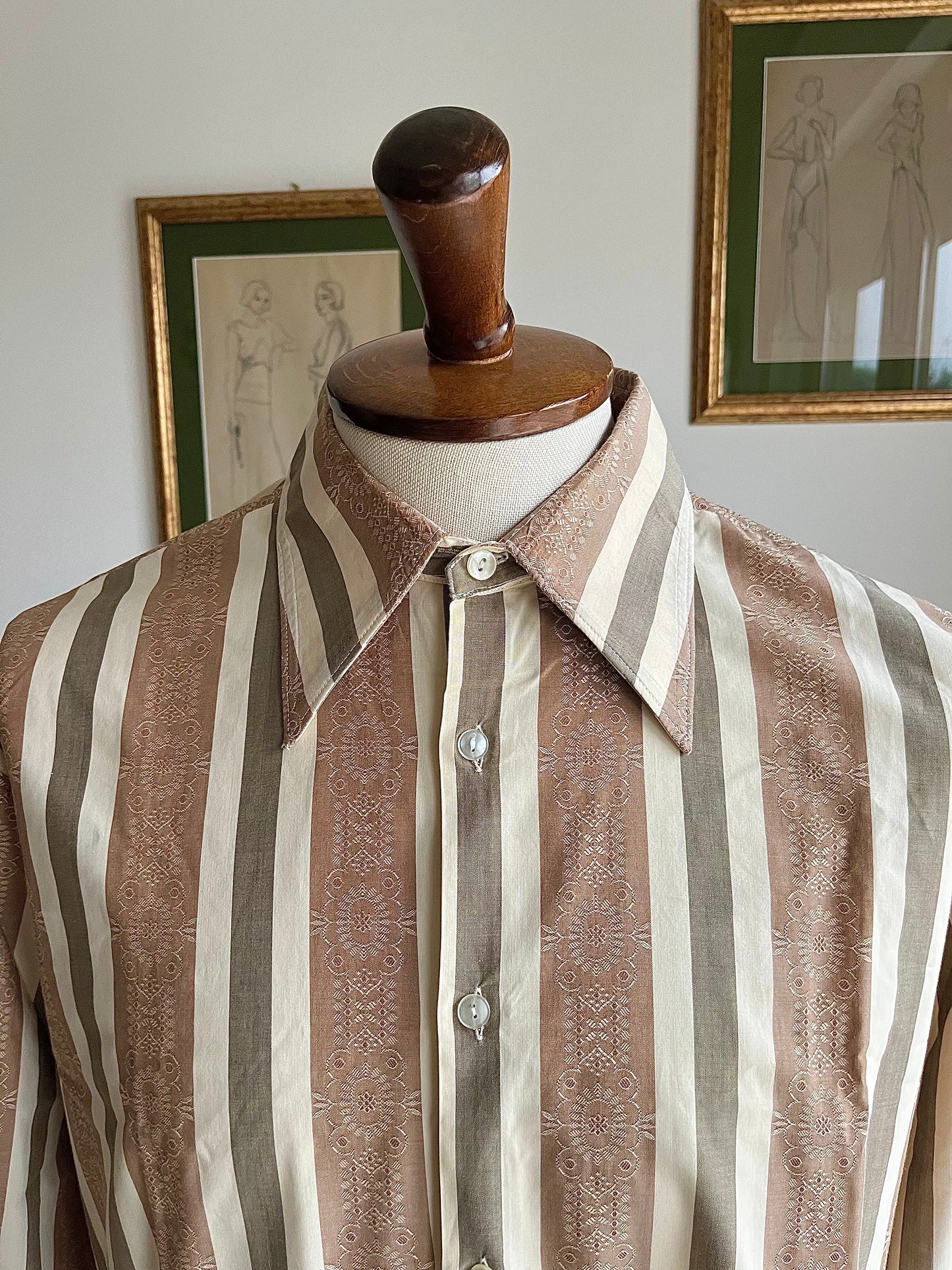 Camicia anni '70 floreale