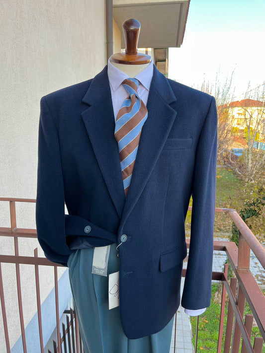 Giacca anni ‘80 color blu notte
